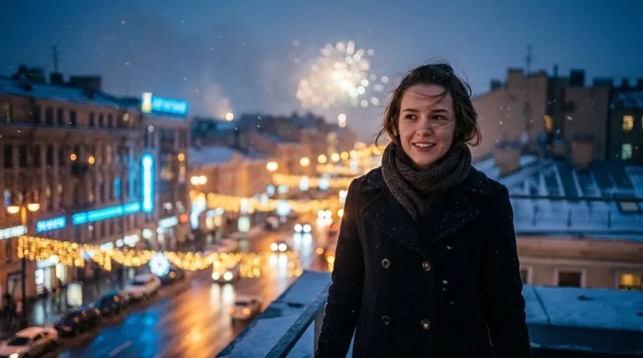 Обложка песни «Огни нового старта»